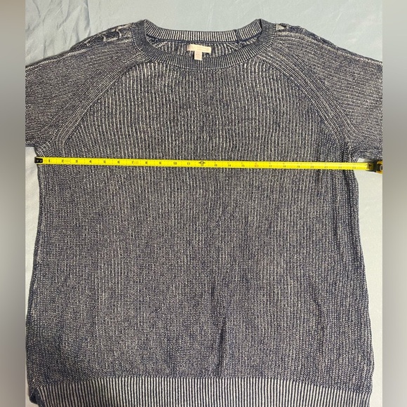 LC Lauren Conrad Women's Blue Sweater - Picture 10 of 12